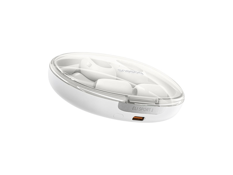 Baseus Eli Sport 1 Open-Ear TWS fülhallgató, fehér (A0006440022100)