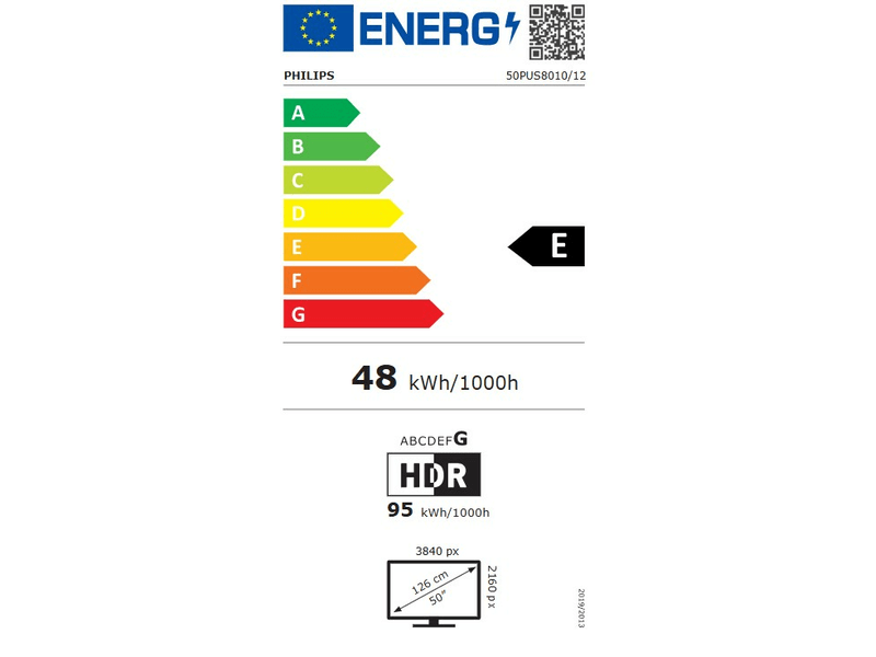 126cm 4K UHD LED Smart Ambilight TV
