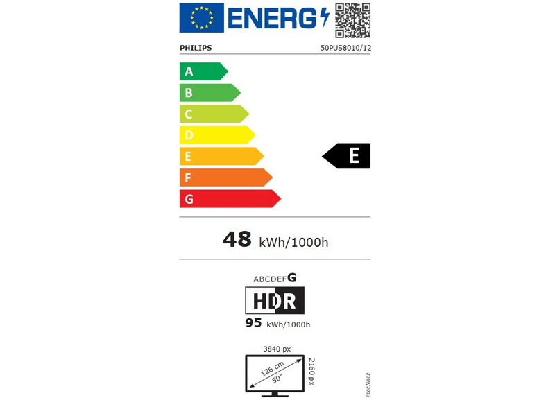 Philips 50PUS8010/12 4K UHD Ambilight TV