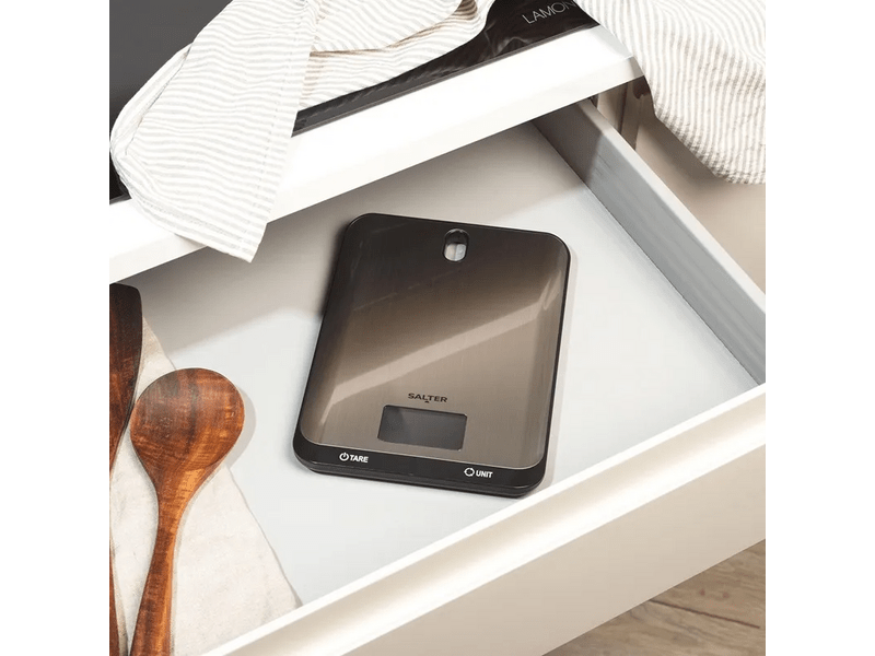 Salter 673BFEU12 Rozsdamentes acél konyhai mérleg