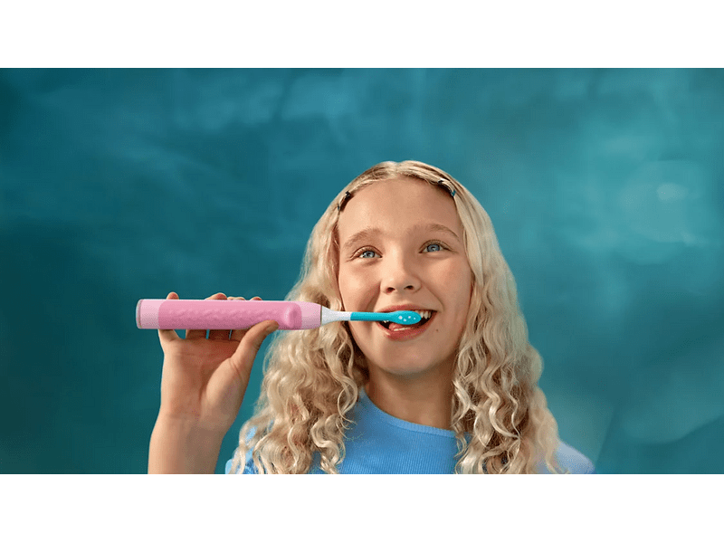 Philips HX6600/41 Sonicare Kids elektromos fogkefe, rózsaszín