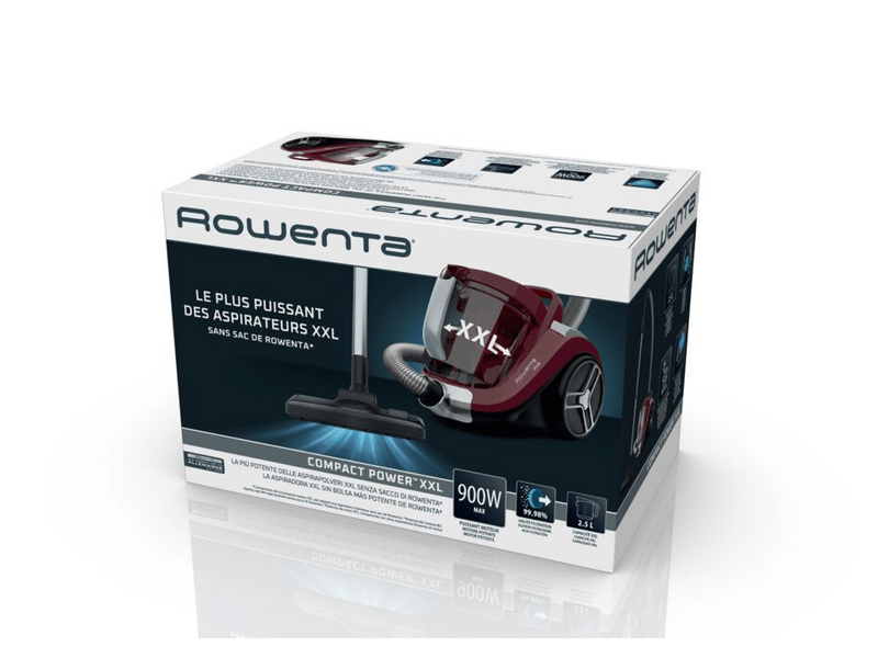 Rowenta Compact power XXL RO4B63 Porzsák nélküli porszívó