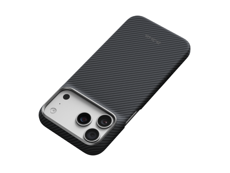Pitaka Classic Edge iPhone 18 Pro Max tok, fekete-szürke (KI1801PM)
