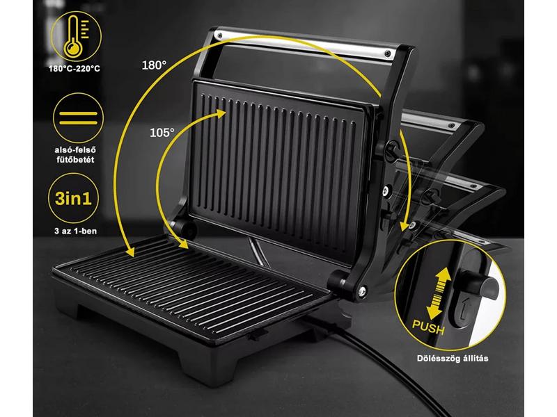 Hausmeister HM 8811 Pannini sütő