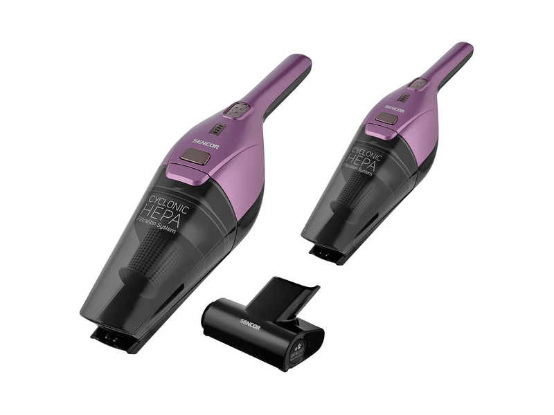 Sencor SVC 0603VT Vezeték nélküli kézi porszívó, lila