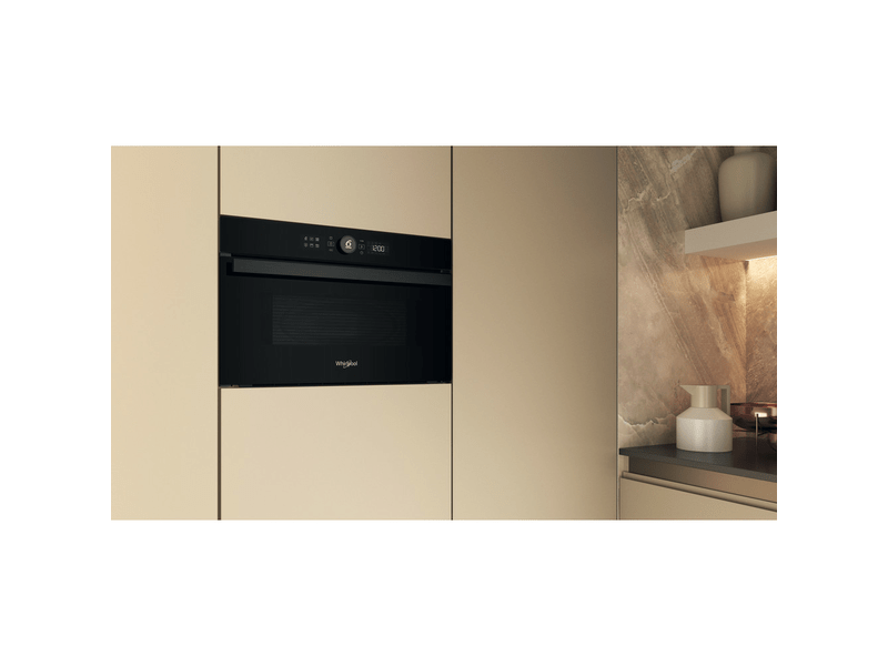 Beép. Mikró 1000W Crisp/Grill fekete