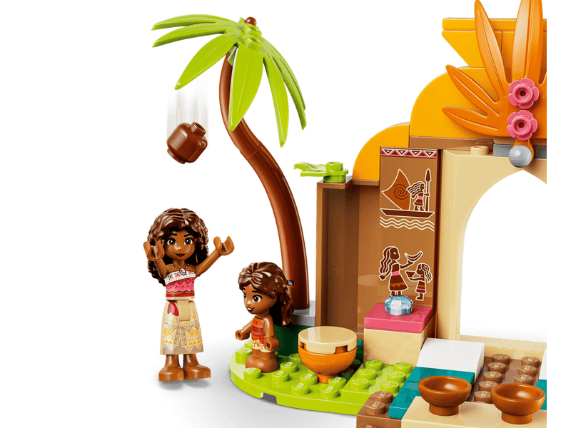 LEGO® Disney Vaiana falusi ház és tutaj (43282)