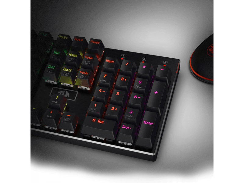 Redragon Devarajas RGB Gaming Billentyűzet (K556RGB_BLUE_HU)