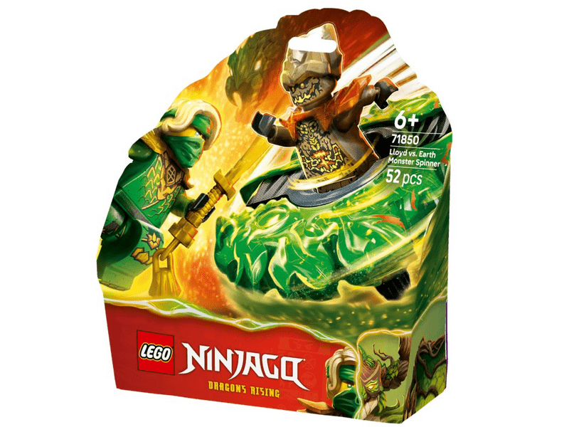 LEGO® Ninjago® Lloyd egy földszörny pörgettyűje ellen (71850)