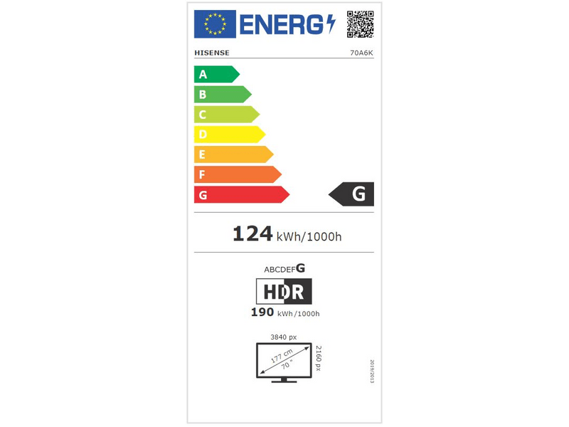 Hisense 70A6K 4K UHD Smart LED TV