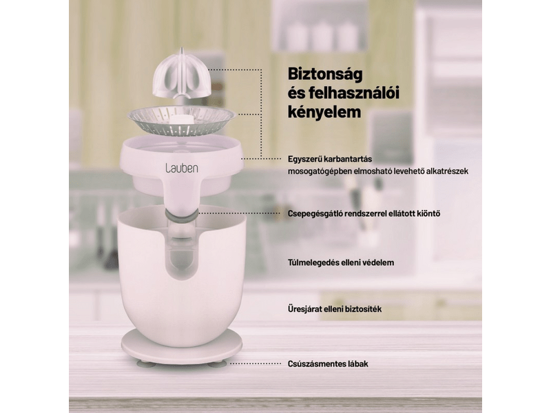 Lauben110WT Elektromos citrusprés