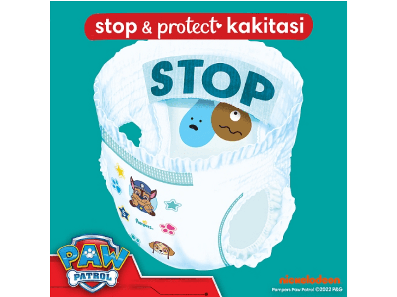 Pampers Pants Paw Patrol, Méret: 5, 66 db Pelenka
