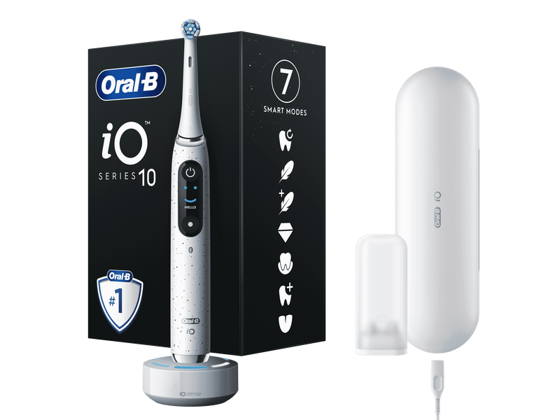 Oral-B iO 10 električna četkica za zube, bijela