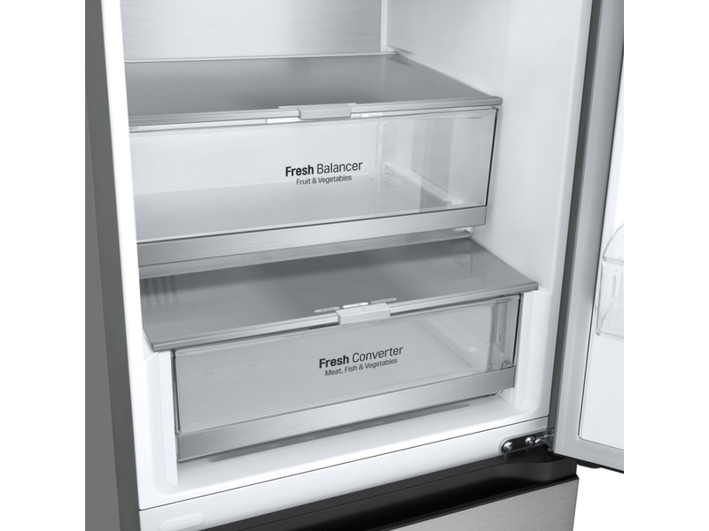 LG GBV7280AMB Alulfagyaztós hűtőszekrény