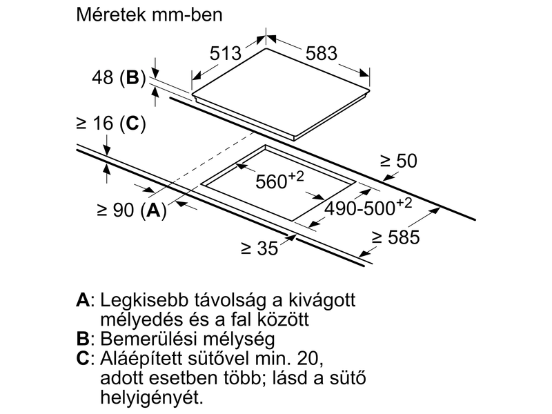 Üvegkerámia főzőlap