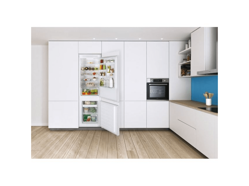 Candy CBT 3518FW Beépíthető alulfagyasztós kombinált hűtőszekrény