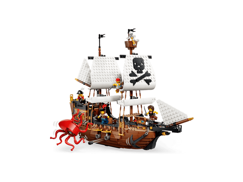 LEGO® Creator 3 az 1-ben Ikonikus kalózhajó (31387)