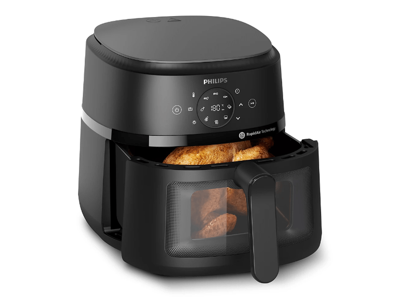 Series 2000 Airfryer, 6.3L, fekete