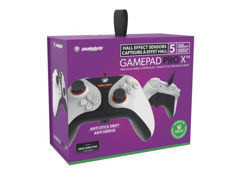 Snakebyte Xbox Series X GamePad Pro X kontroler, bijeli