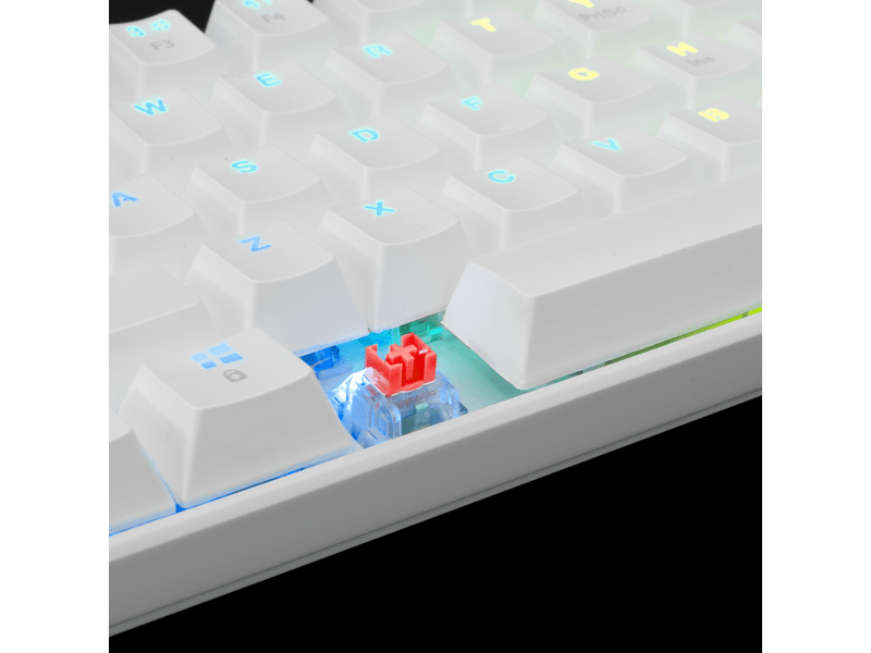 White Shark Shinobi Mechanikus billentyűzet (GK-2022W/R-HU)