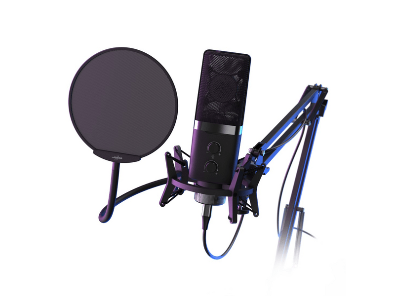 Hama uRage Stream 900HD Mikrofon, állvánnyal (186087)