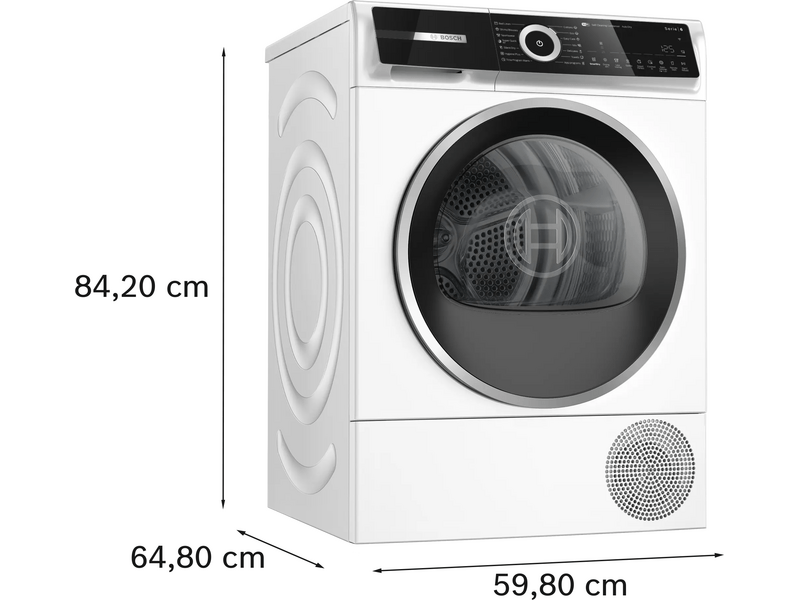 Bosch WQN246D1BY Hőszivattyús szárítógép
