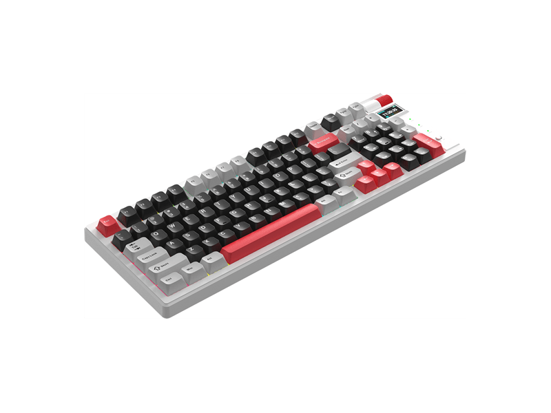 Monka Storm vezeték nélküli gaming billentyűzet, fehér, US (KG991W)