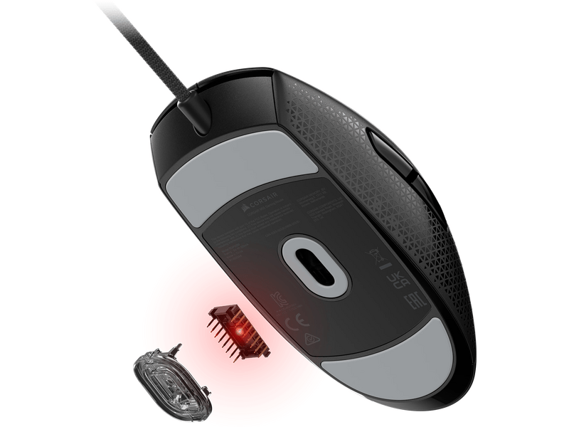 Corsair M55 Gamer egér, fekete (CH-930F000-WW)