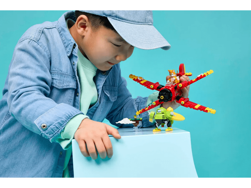 LEGO® Sonic the Hedgehog™ Tails Tornado-1 repülője (77119)
