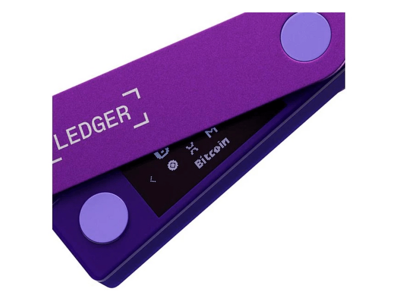 Ledger Nano X Crypto tárca, lila