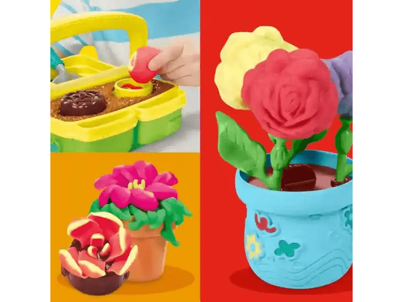 Play-Doh: Virágoskert gyurma játékkészlet (G0492)