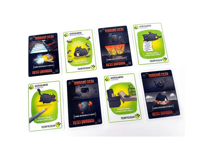 Robbanó cicák kártyajáték (34566)