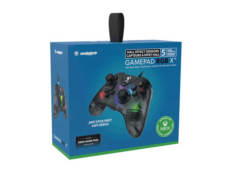 Snakebyte Xbox Series X žičani kontroler           - sivi SB922312