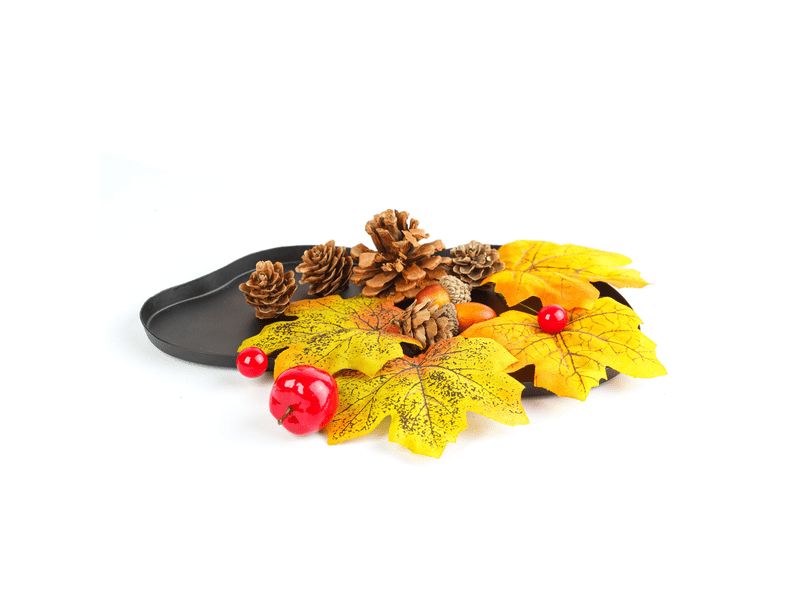 Family 59021 Őszi dekoráció, falevél, toboz, tök szett, 4 féle