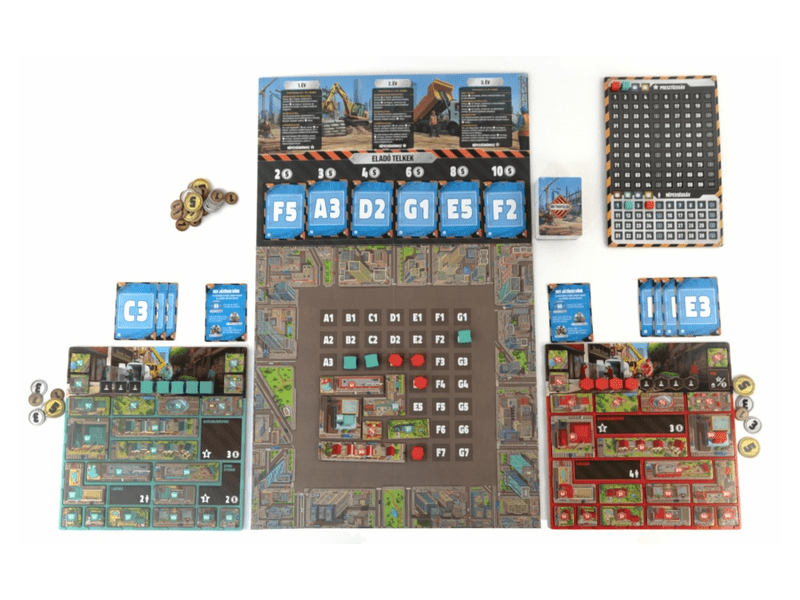 Metropolisz társasjáték (ARW10001)