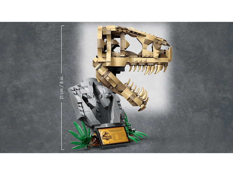 LEGO® Jurassic World™ ostaci dinosaura: lubanja T-Rexa (76964)