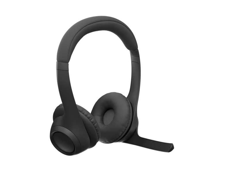 Logitech Zone 300 Bluetooth headset, éjfekete (981-001407)