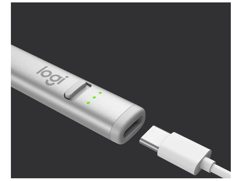 Logitech Crayon Digitális toll, USB-C (914-000074)