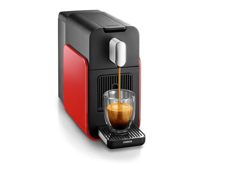 Cremesso Brava Kapszulás kávéfőző, Piros