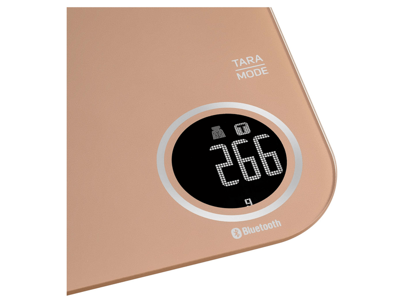 Sencor SKS 7076GD Smart konyhai mérleg, arany