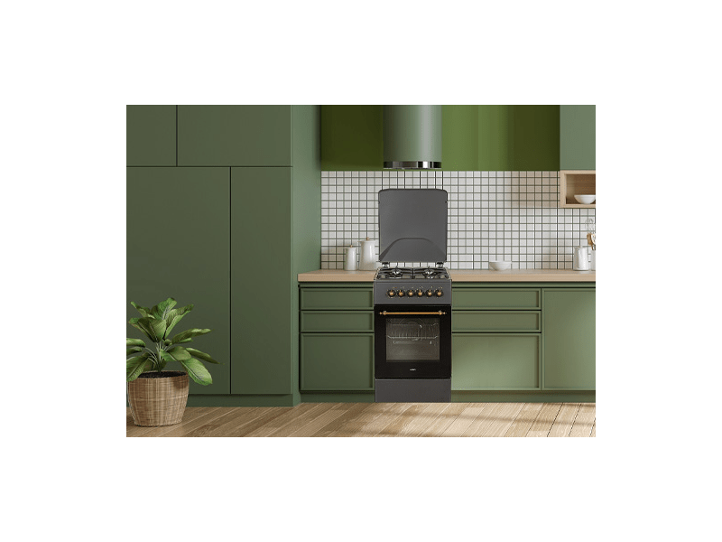 MPM MPM-56-KRM-13 Kombinált tűzhely, fekete