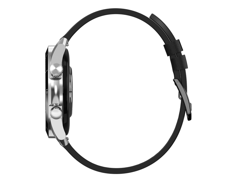 Garett V10 ezüst-fekete okosóra