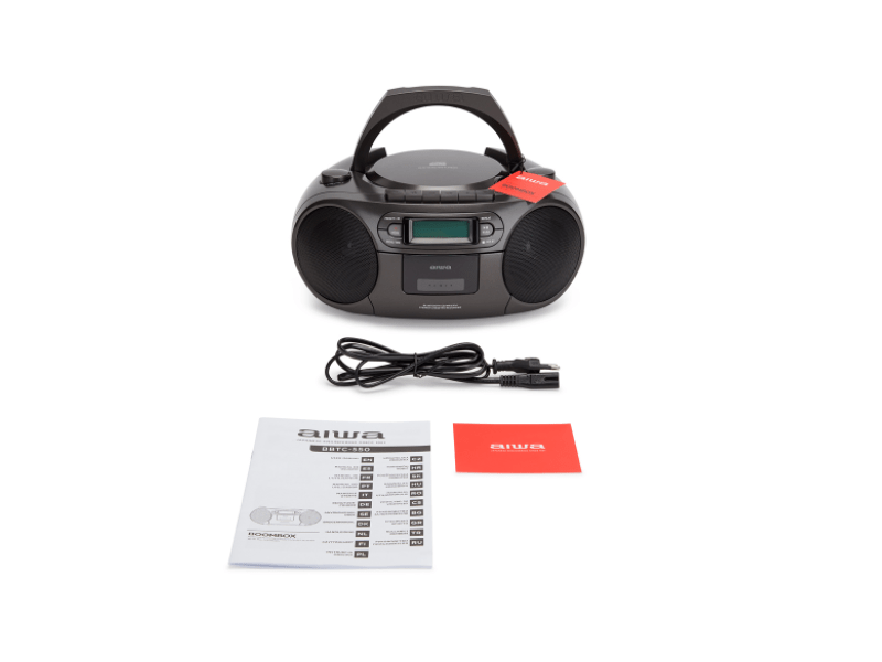Aiwa BBTC-550BK Boombox CD player, crni