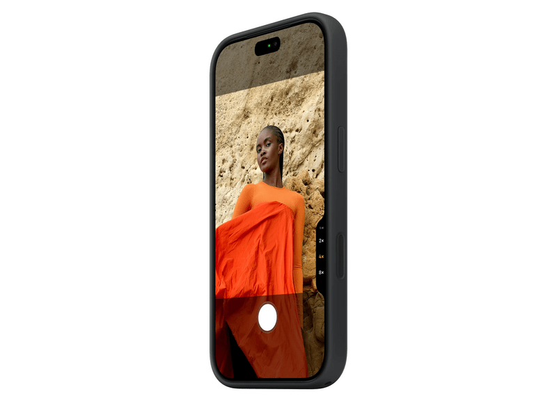 Apple iPhone 18 Pro szilikon tok, MagSafe-rögzítésű, fekete (MK8Y4ZM/A)