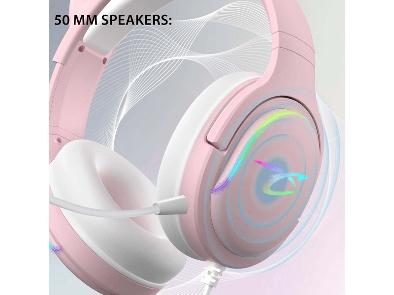 Subsonic Spectra Gaming headset, rózsaszín (SA5684-1)