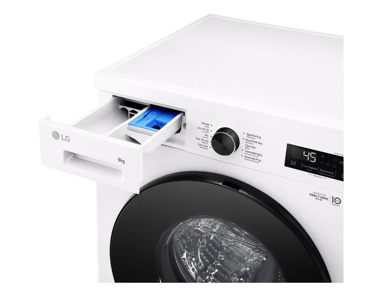 LG F4X1009NWB Elöltöltős mosógép