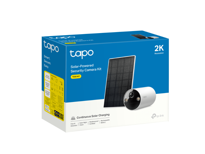 TP-Link TC82 KIT Napelemes biztonsági kamera szett