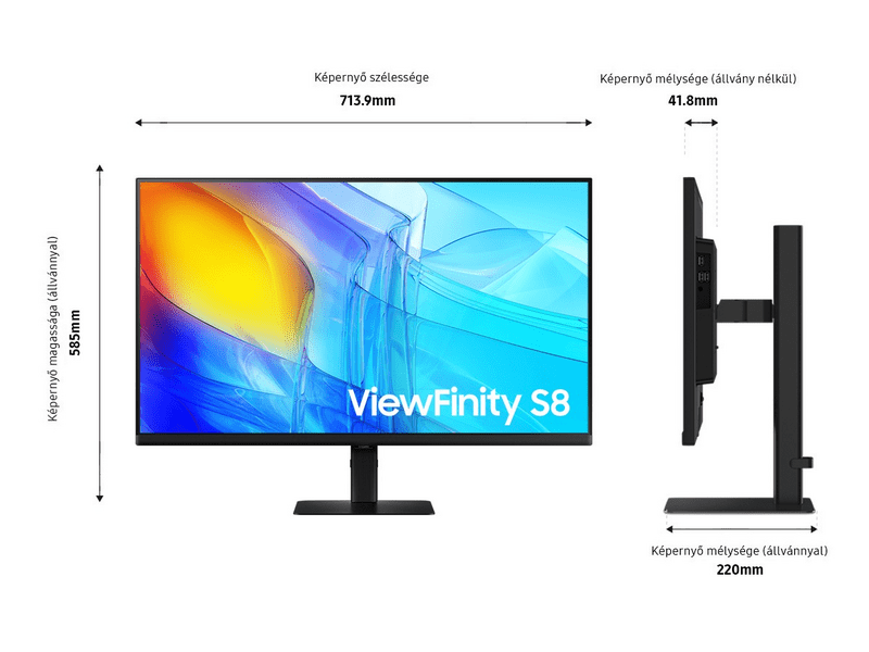 Samsung LS32D800EAUXEN ViewFinity S8 S80D 32