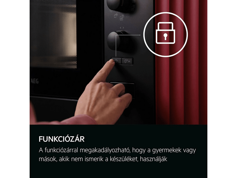 AEG OS5GM251EB Beépíthető mikrohullámú sütő