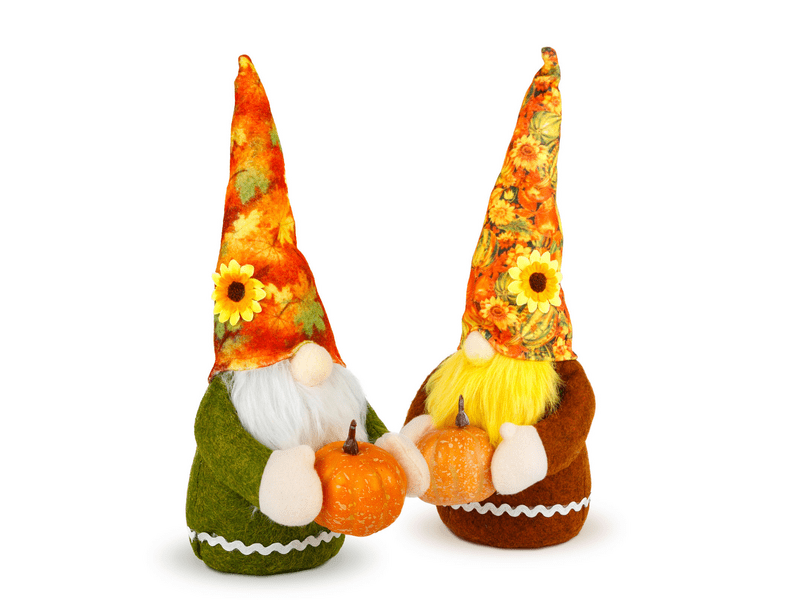 Family 59032 Őszi dekoráció, manó tökkel, 2 féle, 35x13x13 cm